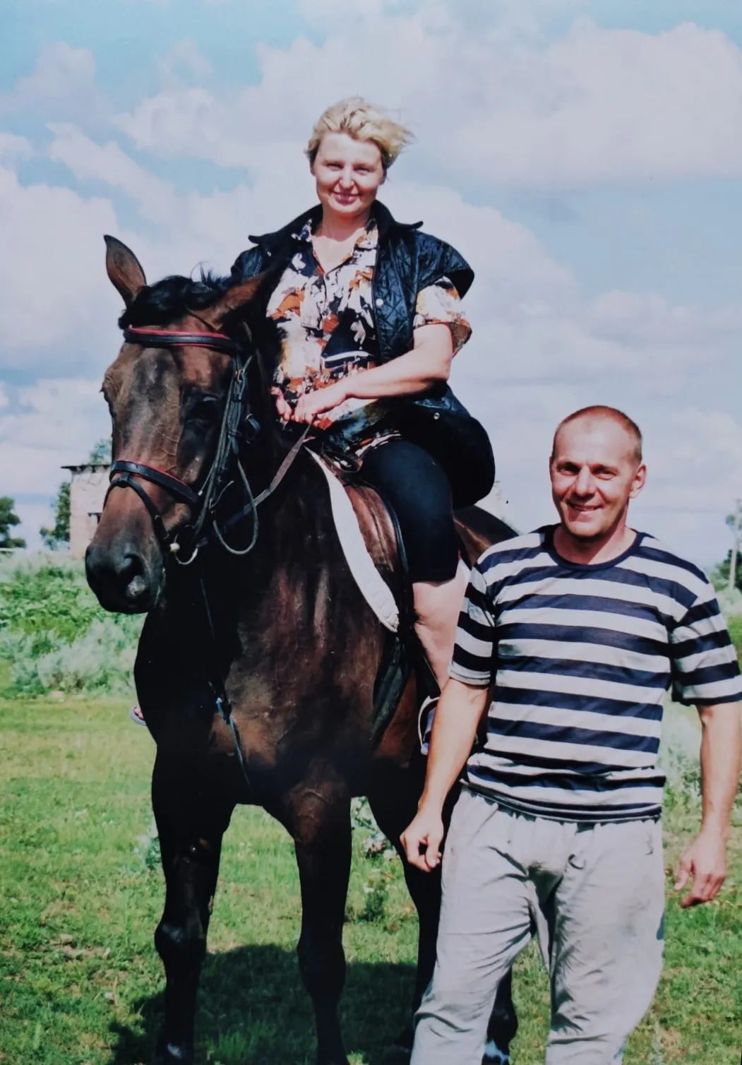 owners with horse