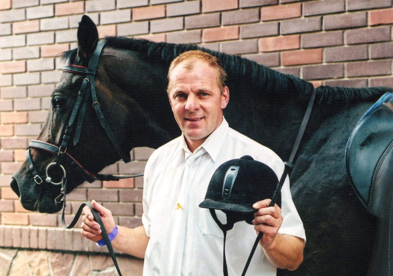 owner and horse